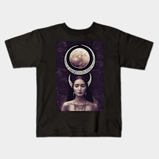 Selûne Our Lady of Silver Kids T-Shirt